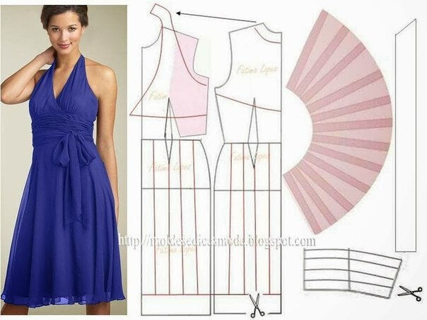 платье выкройка12 (604x452, 155Kb)