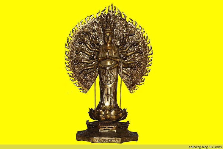 庄严的千手观音菩萨像 - sdjnwzg - WZG的博客