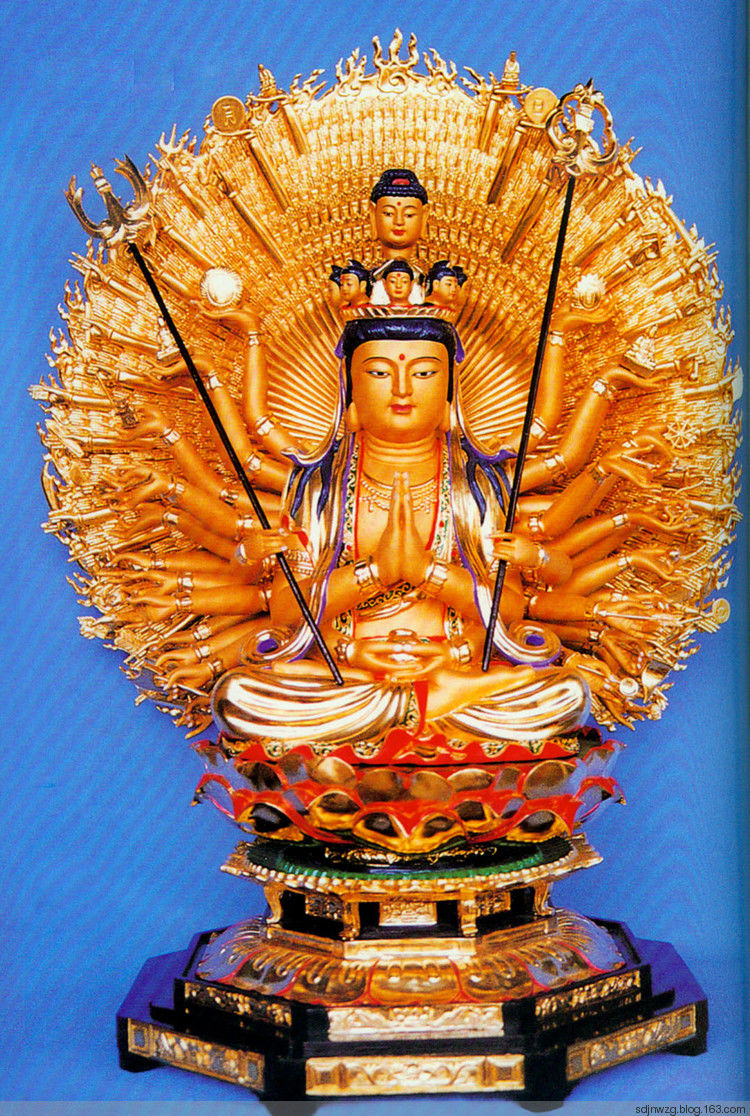 庄严的千手观音菩萨像 - sdjnwzg - WZG的博客