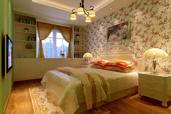 混搭风格卧室装修效果图