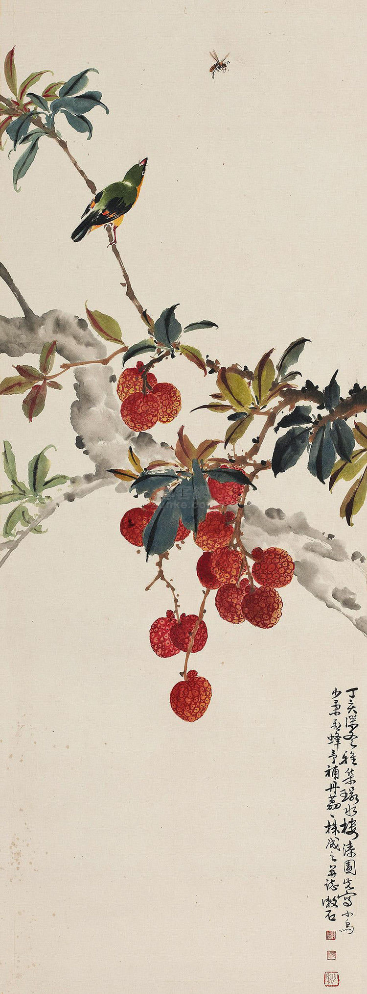 岭南画家(20)--容漱石 - 江南游子 - 江南游子 的博客