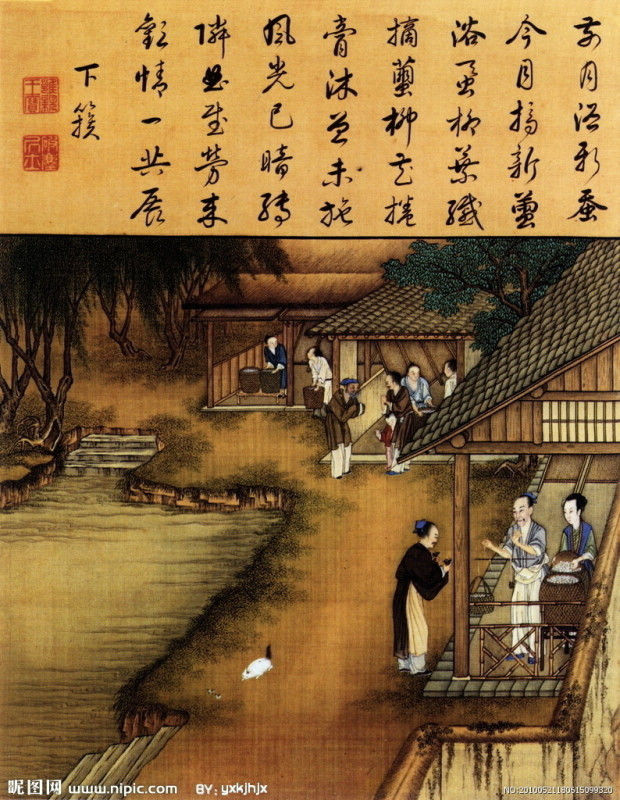 雍正像耕織圖册 - lyaxman - lyaxman的博客