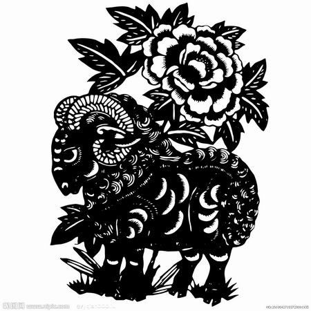 【潇洒艺术-276】请您欣赏：羊年剪纸 - 潇洒如风 - 潇洒天地 如意家园