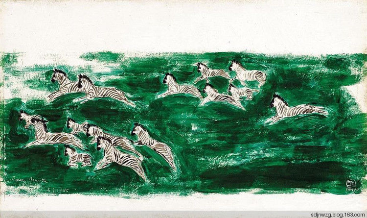 中国著名书画家1500幅作品赏析（一） - sdjnwzg - WZG的博客