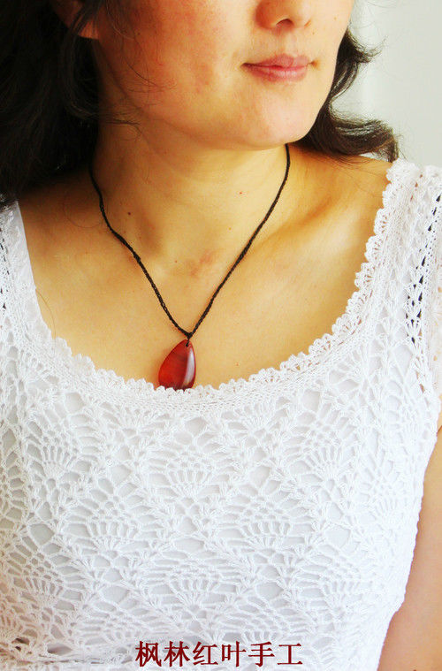 漂亮的菠萝小白背心 - 枫林红叶 - 枫林红叶的博客