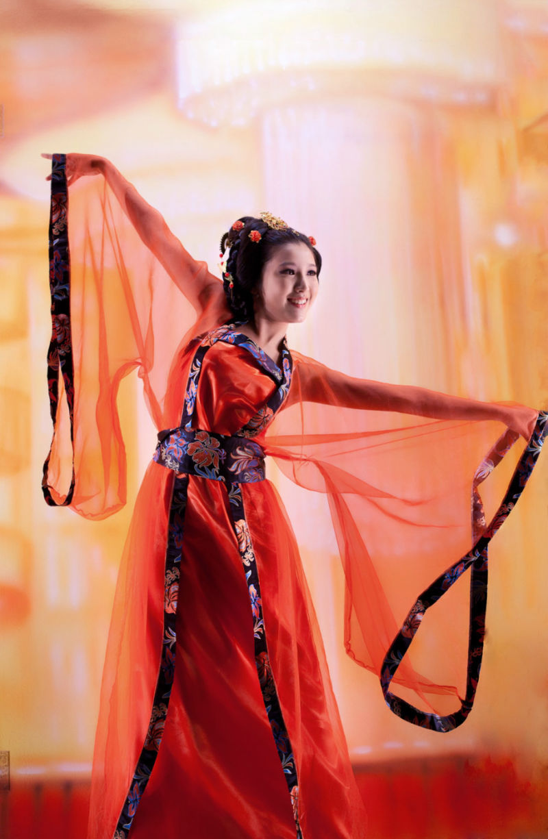 【人物素材】娉婷扬袖舞，绣带飞纷葩——舞姬 - 雁飞墨行 - 精品博客