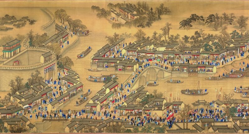 12 - IV 康熙南巡图 第六卷 从瓜洲渡江登金山经常州府.jpg