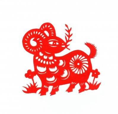 【潇洒艺术-276】请您欣赏：羊年剪纸 - 潇洒如风 - 潇洒天地 如意家园