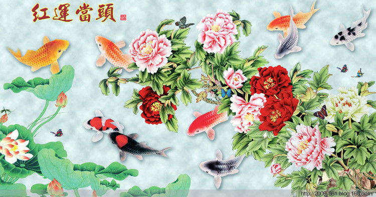 吉祥富贵“九鱼图“99幅，太漂亮了 - 宝贝梦 - 分享美丽·分享快乐·品味人生