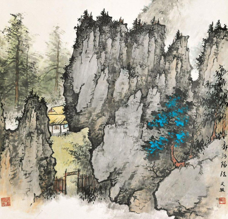 孙天牧绘画作品欣赏-1 - 李梨 - 李梨