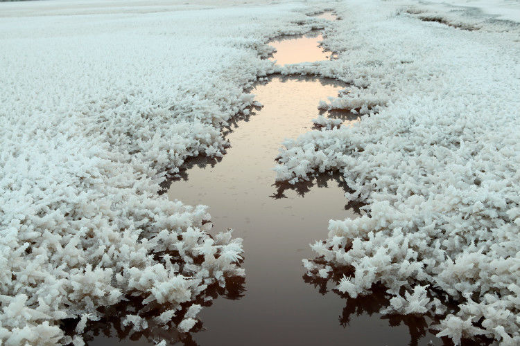 运城盐湖物理现象之二（原创） -