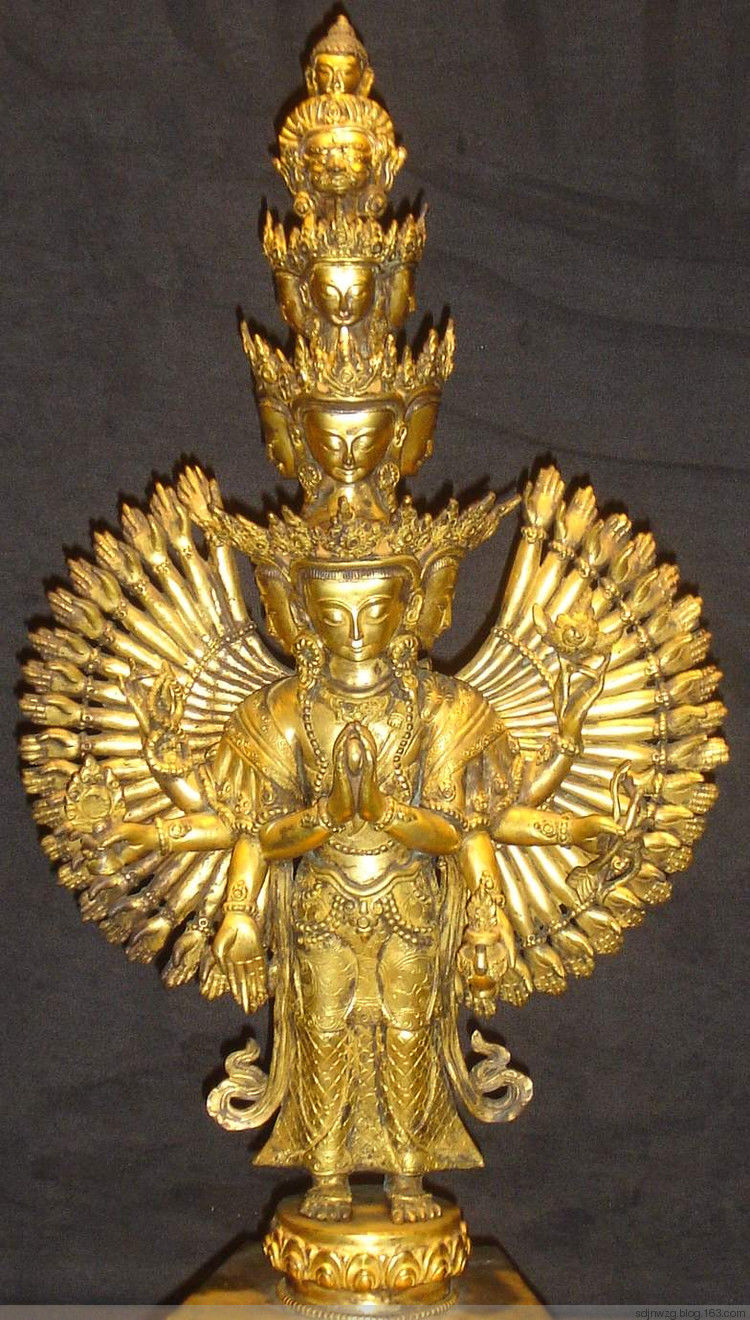 庄严的千手观音菩萨像 - sdjnwzg - WZG的博客