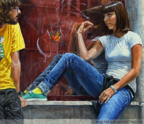 意大利艺术家Michele.Del.Campo绘画作品（2） - 秦之后裔伯 - 秦之后裔伯