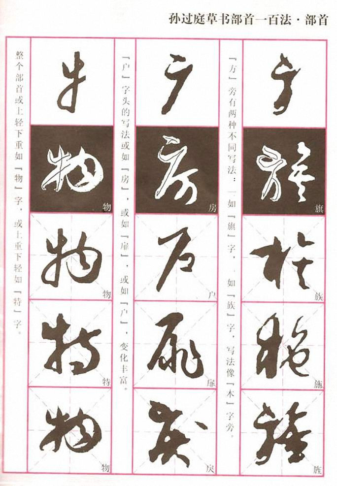 孙过庭草书部首一百法 - chengyi606 - chengyi606