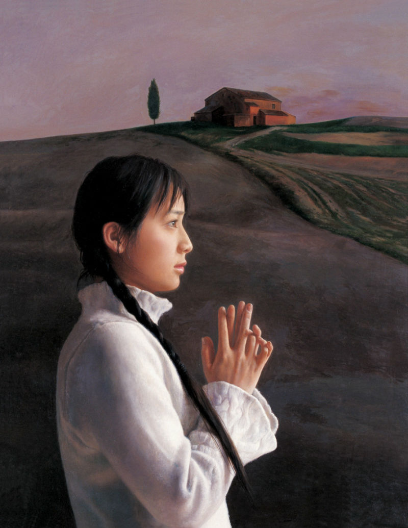 何振浩油画作品欣赏 - 李梨 - 李梨