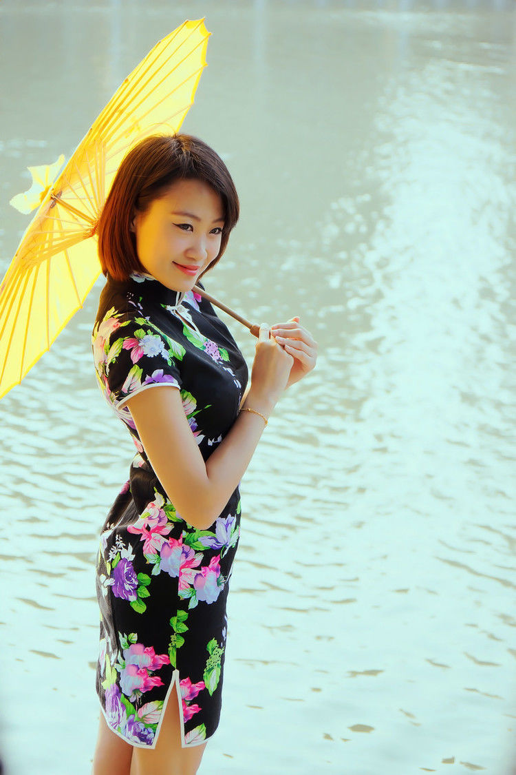 夏日旗袍狐媚漂亮 - 神秘女人 - 神秘女人