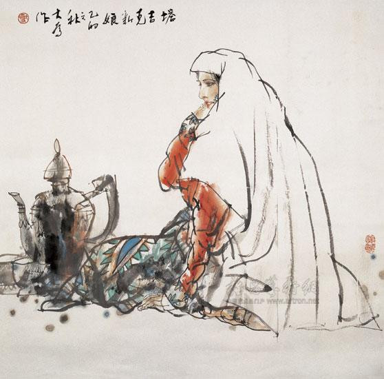 刘大为的工笔人物画 - MING - MING-BLOG