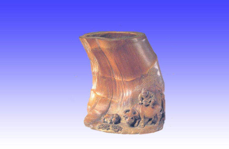 文房清玩(笔洗 笔筒 笔架 笔插 笔掭 砚滴 砚屏 水盂 墨床 臂搁 镇纸 印章 印盒 山子 - 苍茫大漠 - 苍茫大漠 的博客