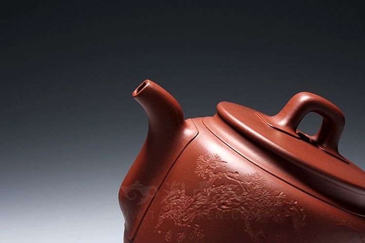 正宗原矿宜兴紫砂壶-禅悟(套壶)-周伯娟全手工制作-原矿清水泥紫砂泥料