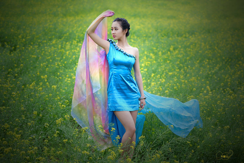 《春姑娘》【油菜花仙子】 - 魅影沉香 - .