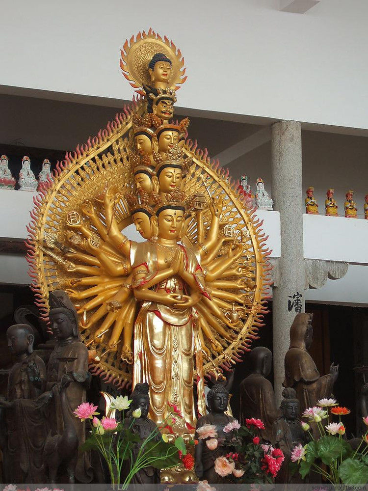 庄严的千手观音菩萨像 - sdjnwzg - WZG的博客