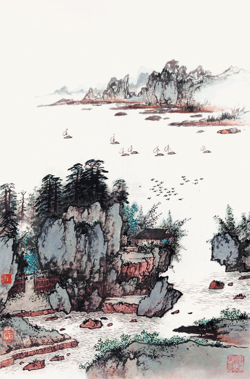 孙天牧绘画作品欣赏-1 - 李梨 - 李梨