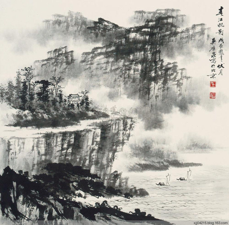 吴广泉作品精选集 - 云破月来花弄影 - 云破月来花弄影