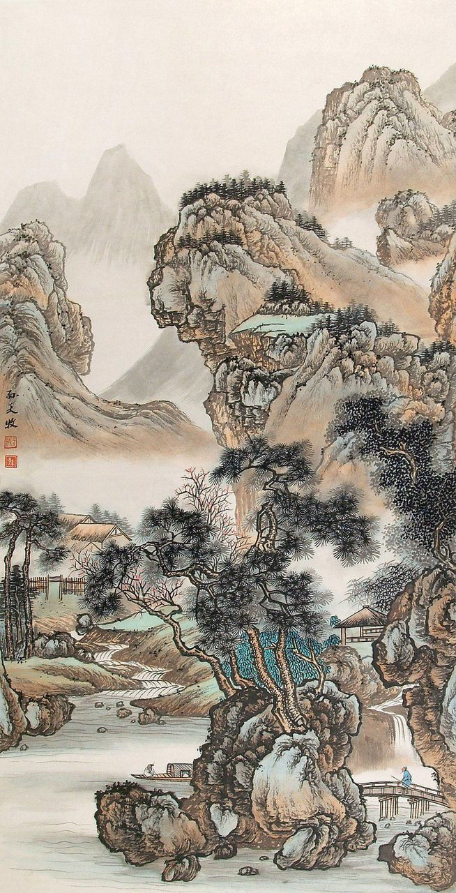 孙天牧绘画作品欣赏-1 - 李梨 - 李梨
