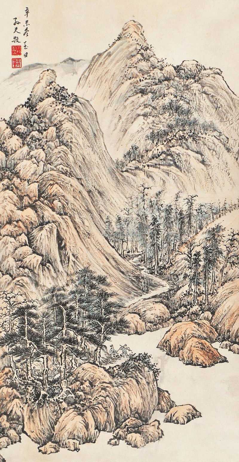 孙天牧绘画作品欣赏-1 - 李梨 - 李梨