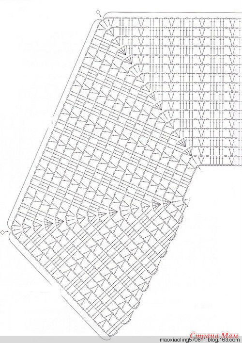 俄网的钩针基础教程（十）：如何进行插肩钩织 - maomao - 我随心动