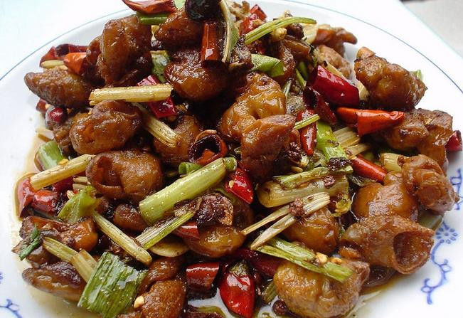 肥肠的做法 - 海阔山遥 - .