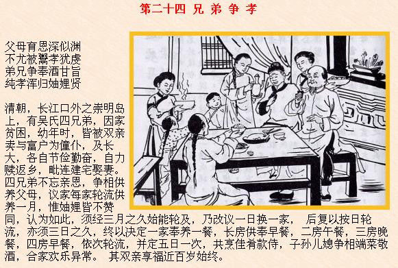 传统伦常：二十四孝故事 - 悠悠 - 悠悠的博客