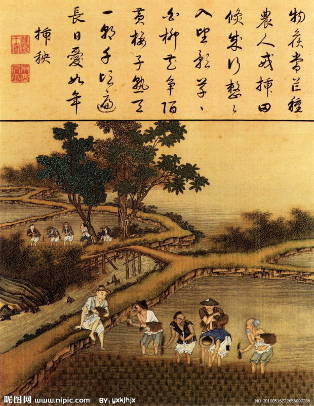 雍正像耕織圖册 - lyaxman - lyaxman的博客