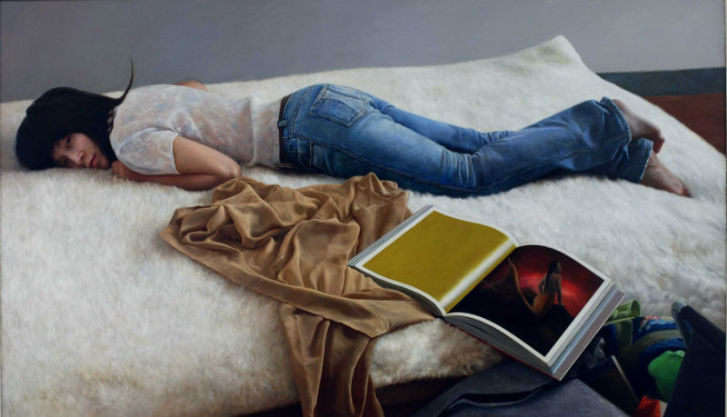 何振浩油画作品欣赏 - 李梨 - 李梨