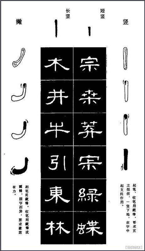 隶书标准字帖 - 石墨閣 - 石墨閣