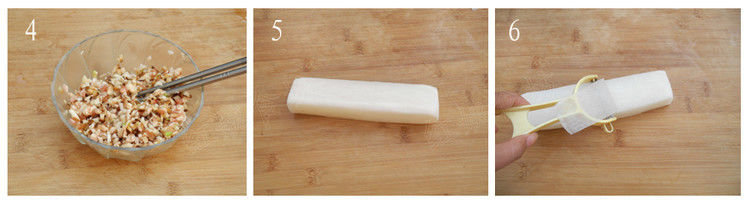 白萝卜小资吃法—迷你水晶萝卜卷 - 红姨食坊 - 红姨的养生食坊