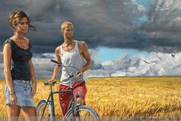 意大利艺术家Michele.Del.Campo绘画作品（2） - 秦之后裔伯 - 秦之后裔伯