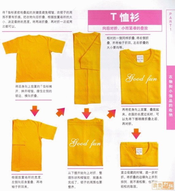 各类衣服的叠法大全【图解】 - 高雅女人 - 高雅女人 各类衣服的叠法 - 玉郎 - 心有快乐事 分享有缘人