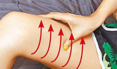 按摩小动作快速瘦大小腿（图）