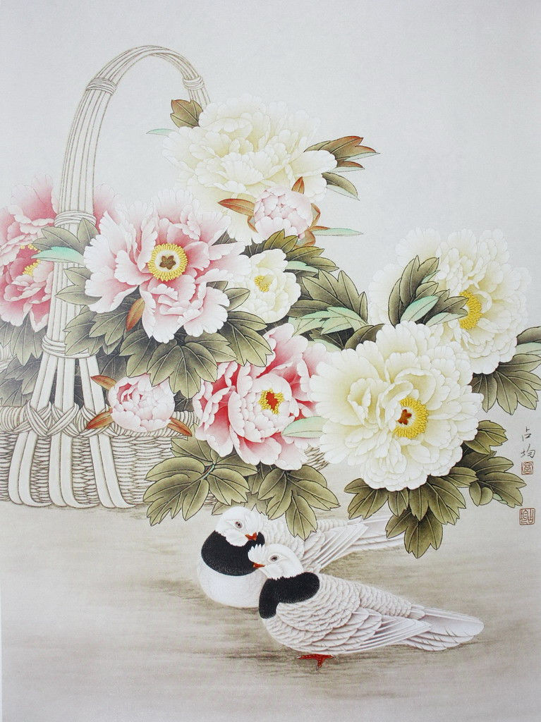 【书画艺术】名家画牡丹精选 - 雁飞墨行 - 雁飞