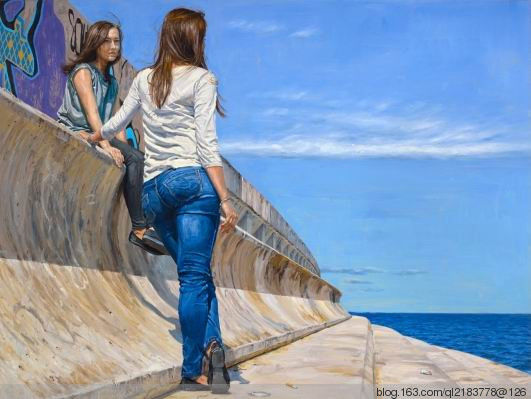 意大利艺术家Michele.Del.Campo绘画作品（2） - 秦之后裔伯 - 秦之后裔伯