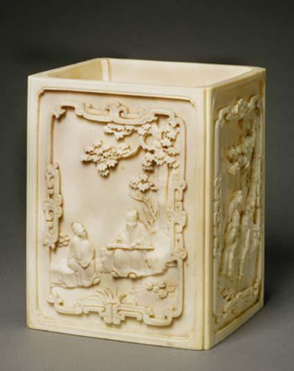 文房清玩(笔洗 笔筒 笔架 笔插 笔掭 砚滴 砚屏 水盂 墨床 臂搁 镇纸 印章 印盒 山子 - 苍茫大漠 - 苍茫大漠 的博客