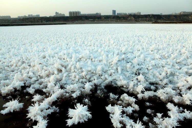 运城盐湖物理现象之二（原创） 