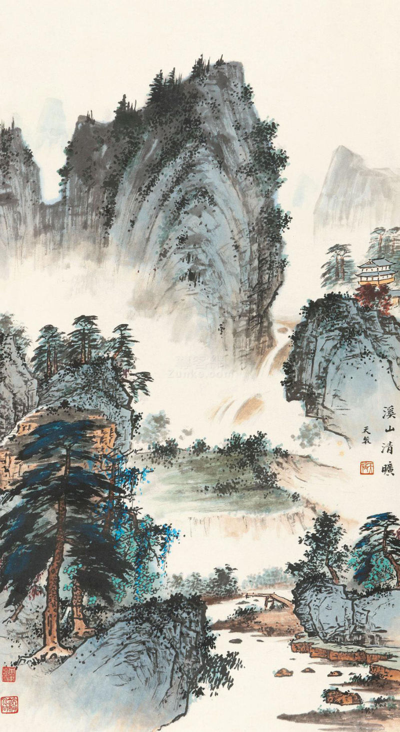 孙天牧绘画作品欣赏-1 - 李梨 - 李梨