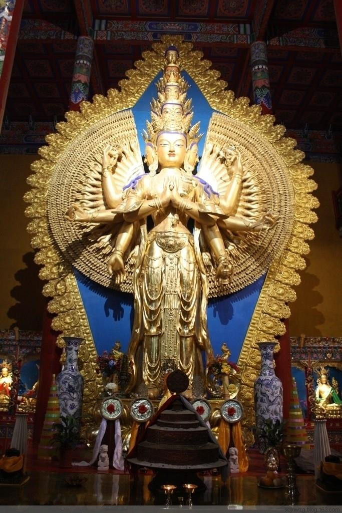 庄严的千手观音菩萨像 - sdjnwzg - WZG的博客