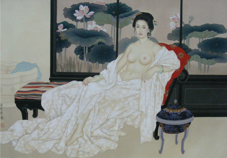 中青年艺术家 崔景哲［浓墨重彩］工笔人物画 - 石墨閣 - 石墨閣