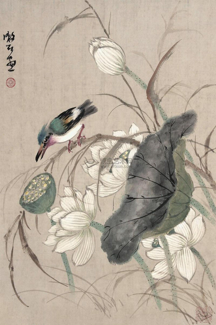 岭南画家(20)--容漱石 - 江南游子 - 江南游子 的博客