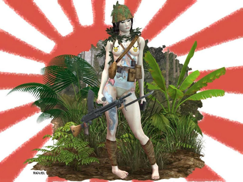 二战中的另类裸露艺术 - 沉默的麻雀 - 沉默的麻雀的博客