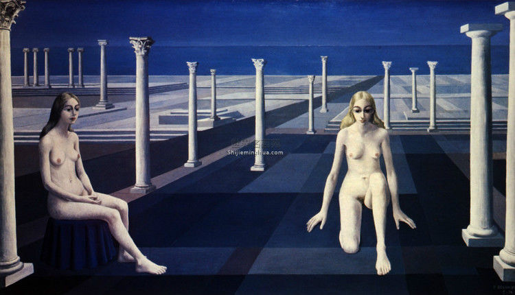 比利时艺术家 保罗·德尔沃  Paul Delvaux - 石墨閣 - 石墨閣