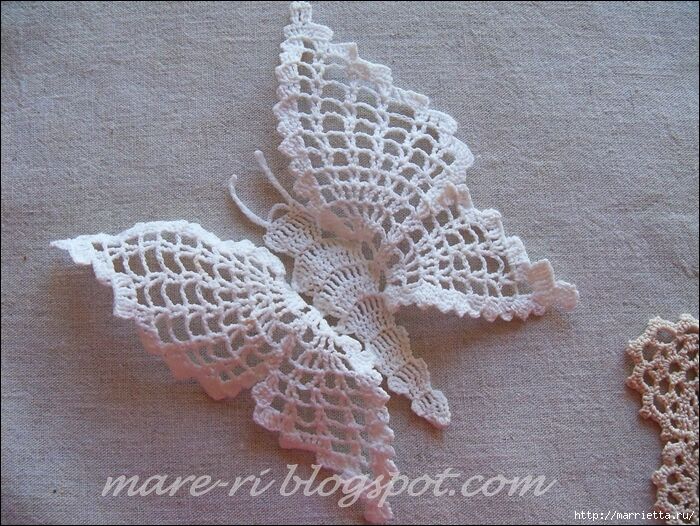 五款新版钩针蝴蝶 - maomao - 我随心动